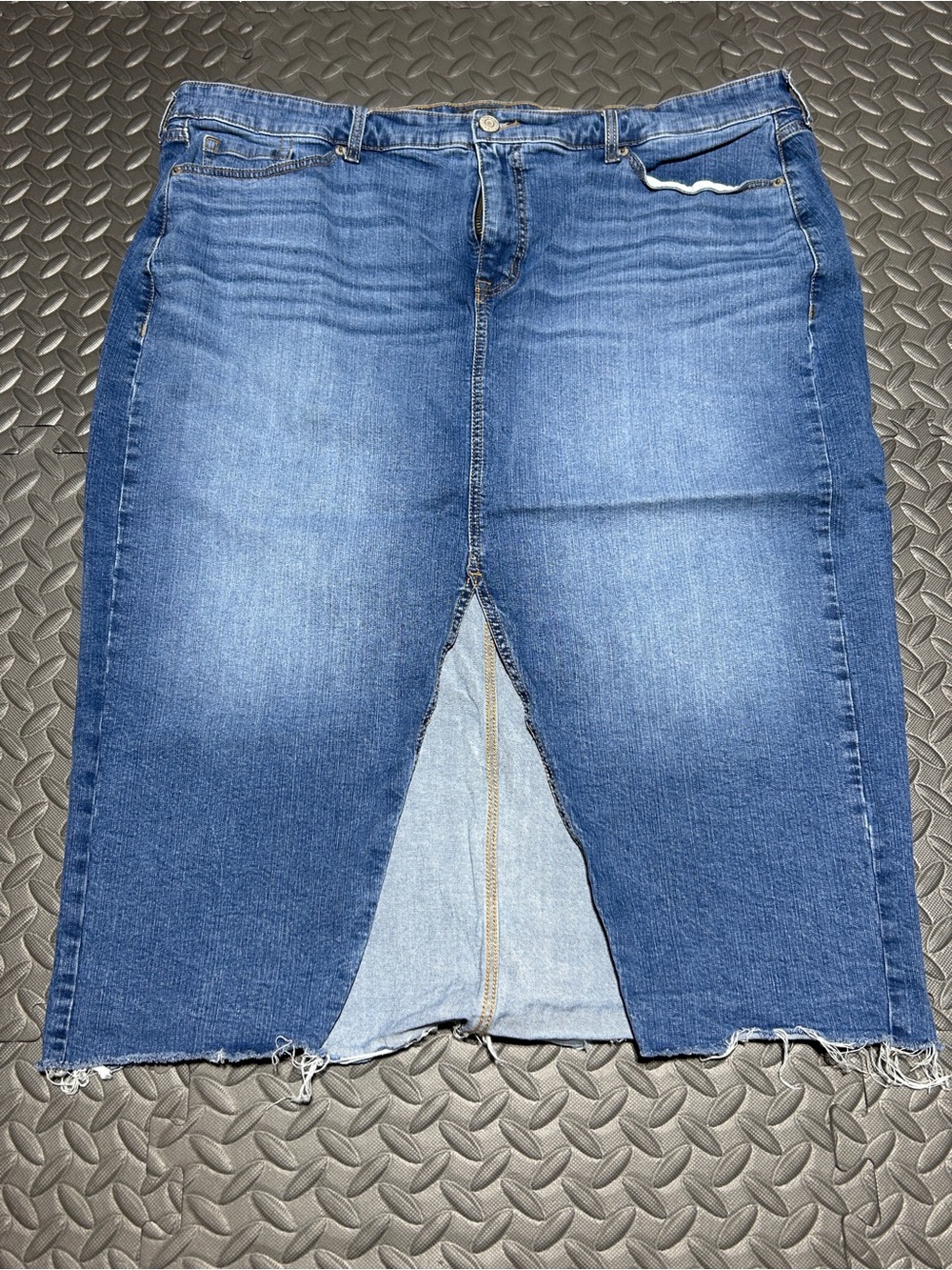 Torrid Denim Skirt with Front Slit